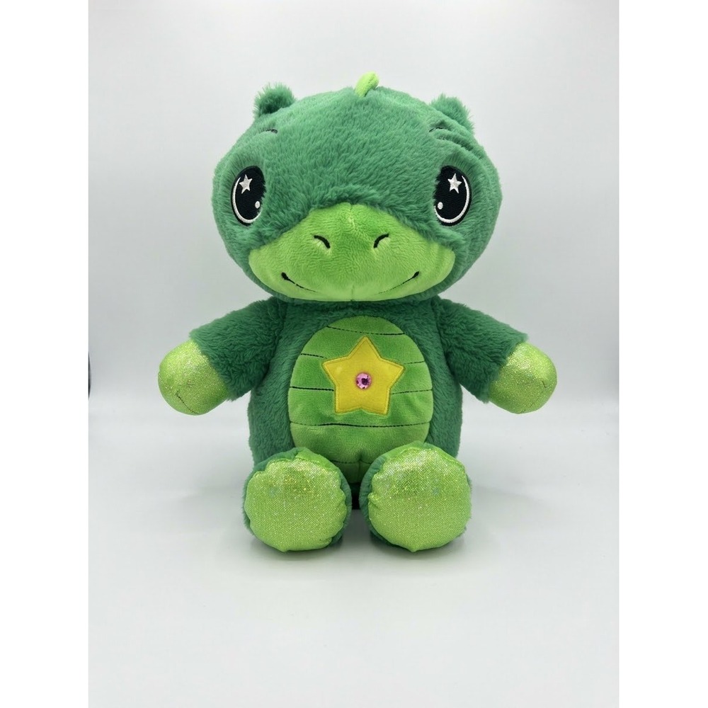 Star Belly Dream Lites Jolly Green Dino Plush Night Light Projector 12 in